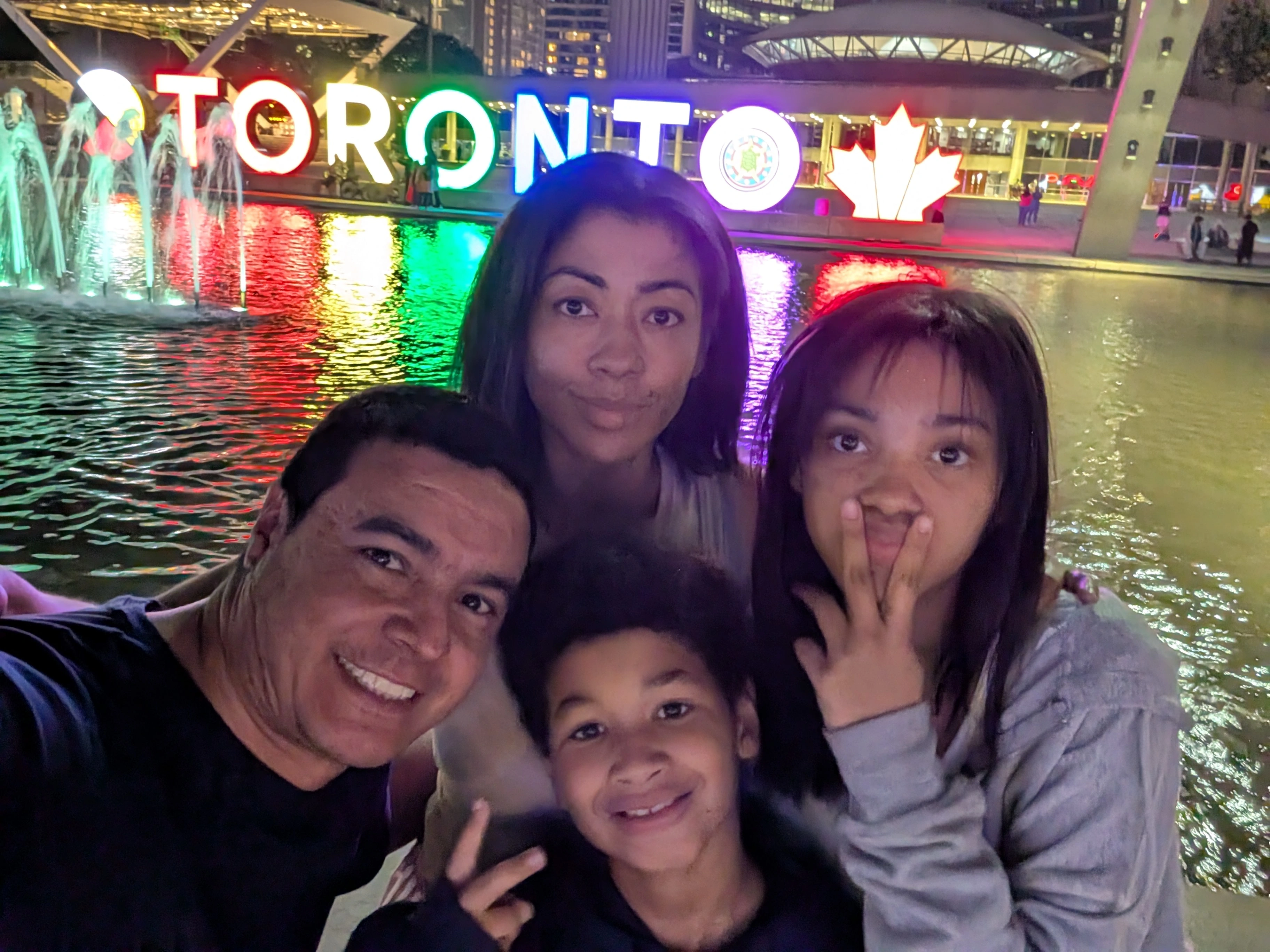 Carlos with family