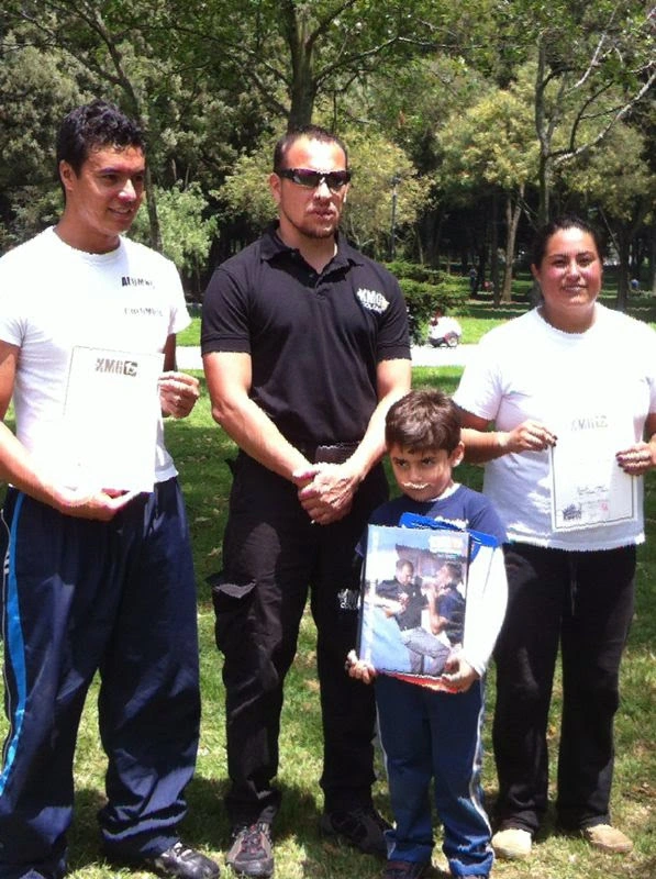 Carlos with dad
